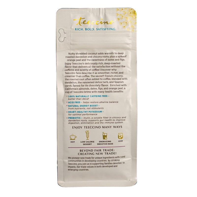 Load image into Gallery viewer, Teeccino - Dandelion Coconut Herbal Coffee