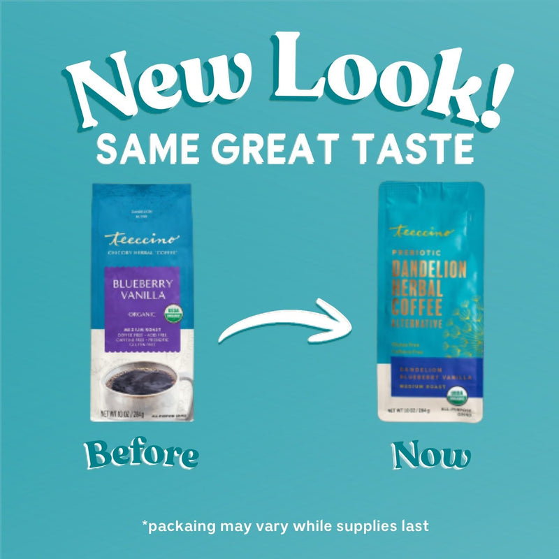 Load image into Gallery viewer, Teeccino - Blueberry Vanilla Chicory Herbal Coffee