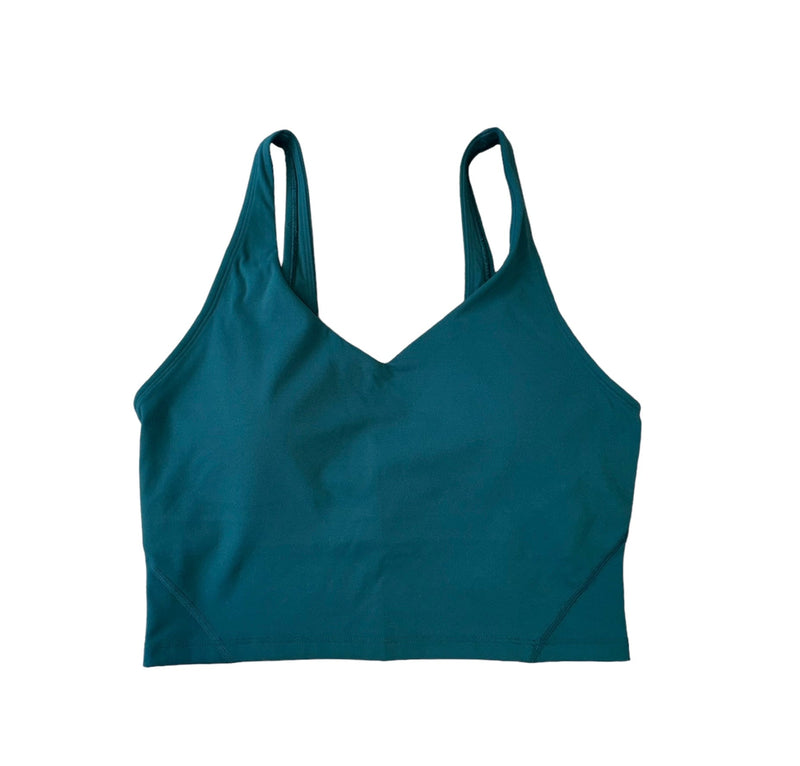 Load image into Gallery viewer, Peachy Athletic - Willa Sports Bra Top - Neptune Lagoon