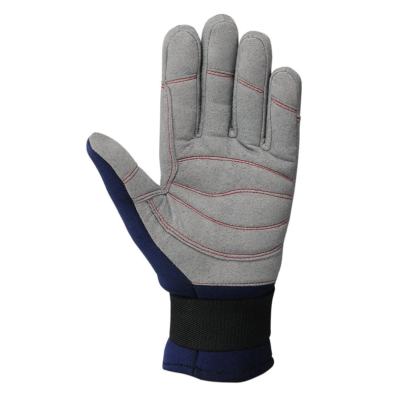 Load image into Gallery viewer, MRX - Sailing Gloves Full Finger Cold Weather Blue Grey Amara Neoprene