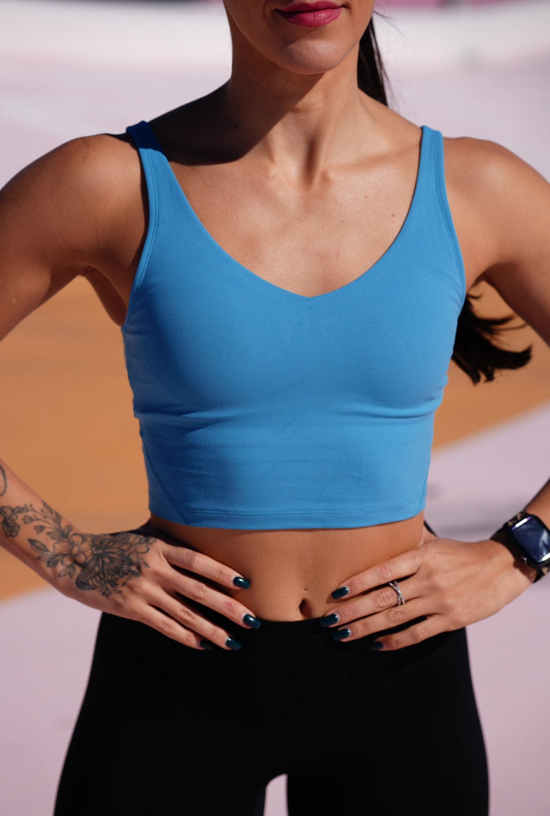 Load image into Gallery viewer, Peachy Athletic - Willa Sports Bra Top - New!