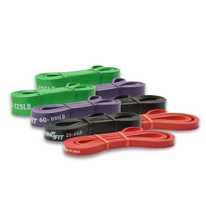 Load image into Gallery viewer, Living.Fit - Resistance Bands – Strength, Flexibility & Pull-Up Assistance