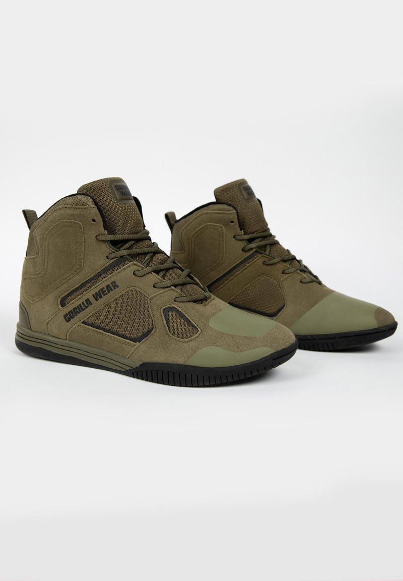 Load image into Gallery viewer, Gorilla Wear - Troy High Tops - Army Green