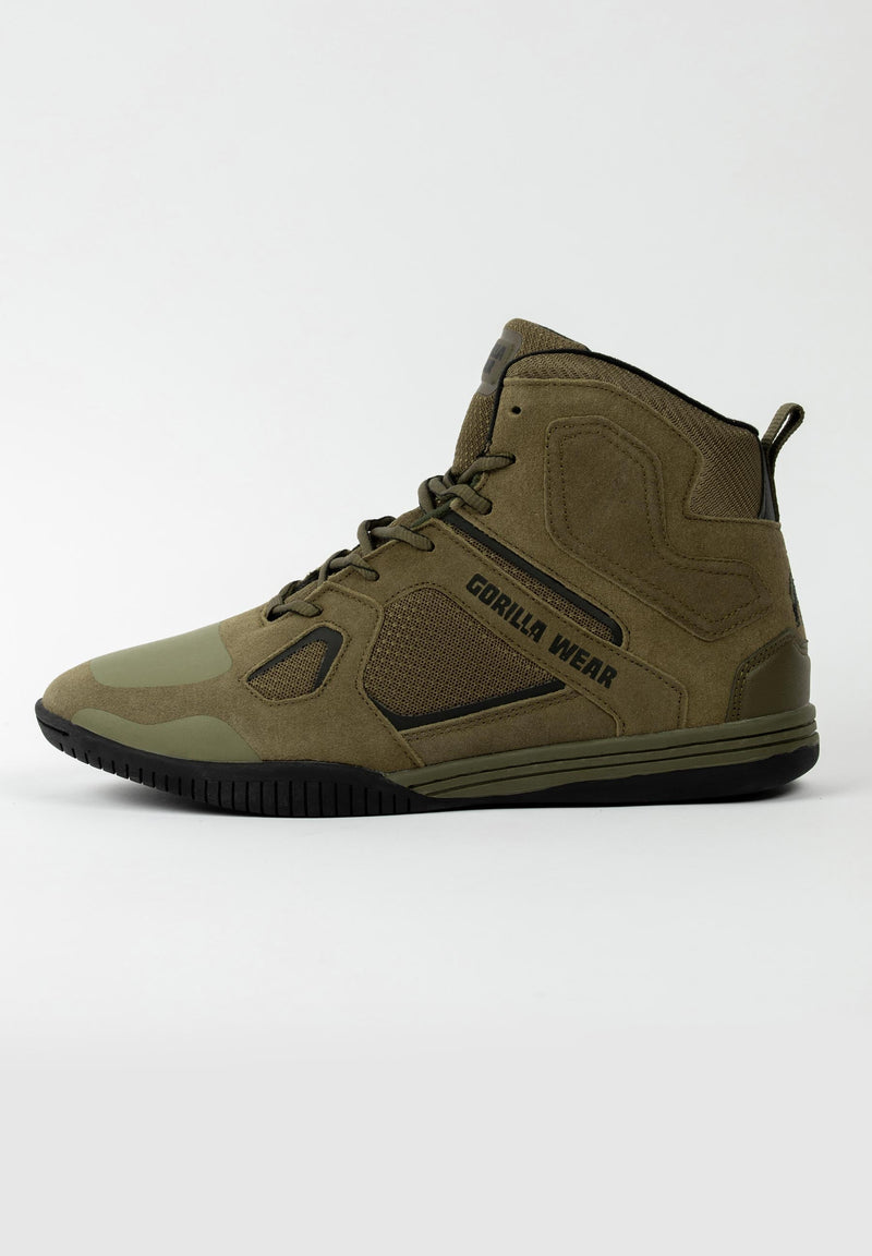 Load image into Gallery viewer, Gorilla Wear - Troy High Tops - Army Green