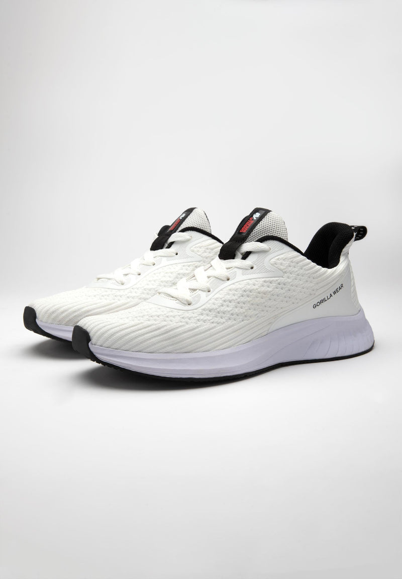 Load image into Gallery viewer, Gorilla Wear - Milton Training Shoes - White/Black