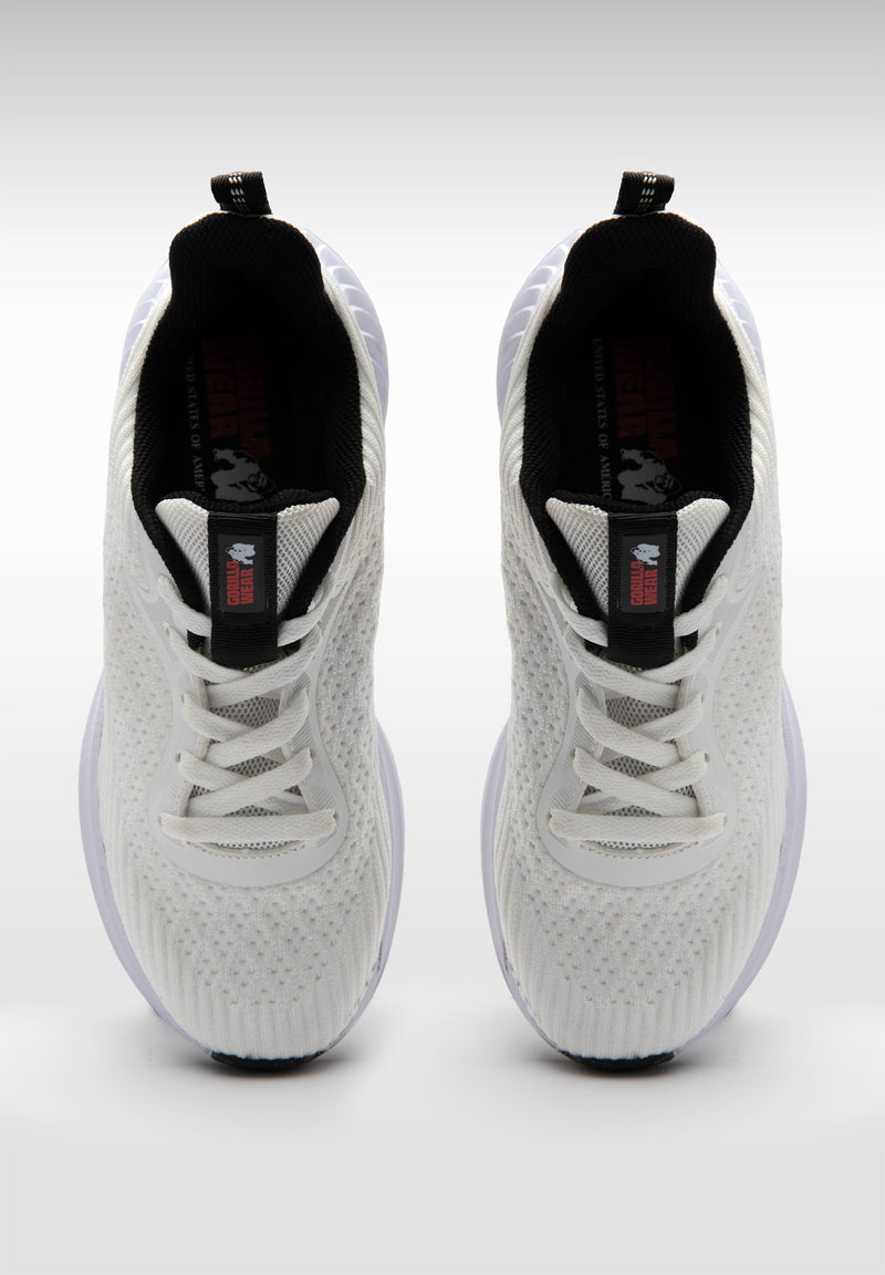 Load image into Gallery viewer, Gorilla Wear - Milton Training Shoes - White/Black