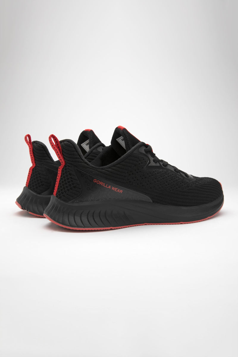 Load image into Gallery viewer, Gorilla Wear - Milton Training Shoes - Black/Red