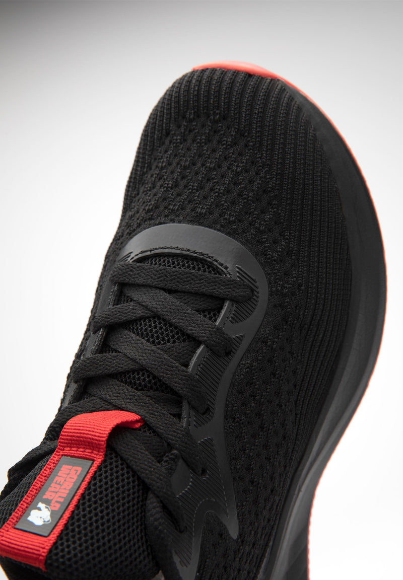 Load image into Gallery viewer, Gorilla Wear - Milton Training Shoes - Black/Red