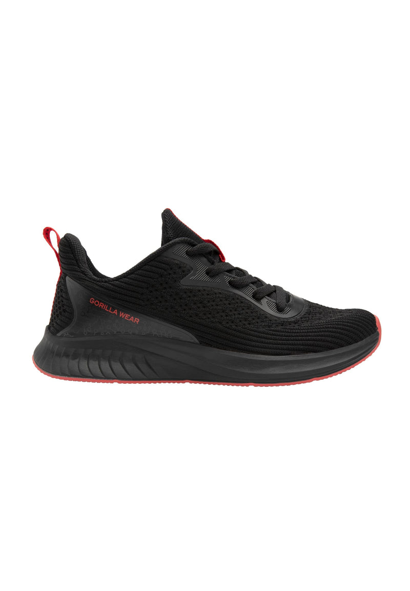 Load image into Gallery viewer, Gorilla Wear - Milton Training Shoes - Black/Red