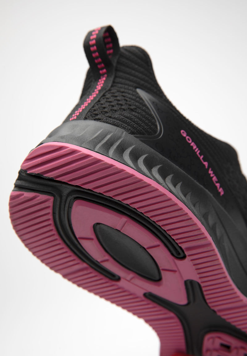 Load image into Gallery viewer, Gorilla Wear - Milton Training Shoes - Black/Fuchsia