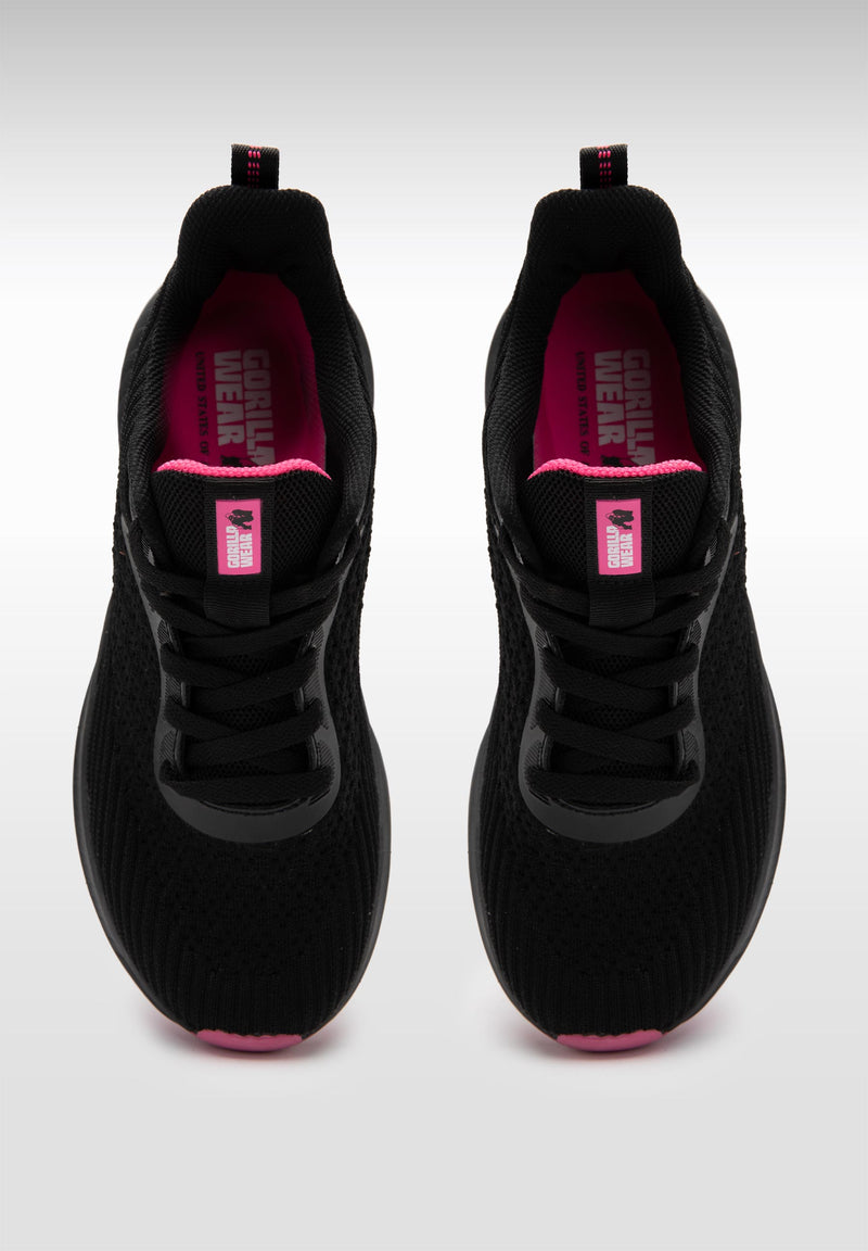 Load image into Gallery viewer, Gorilla Wear - Milton Training Shoes - Black/Fuchsia