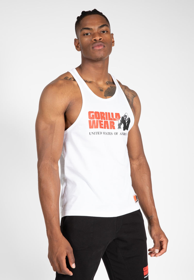 Load image into Gallery viewer, Gorilla Wear - Classic Tank Top - White