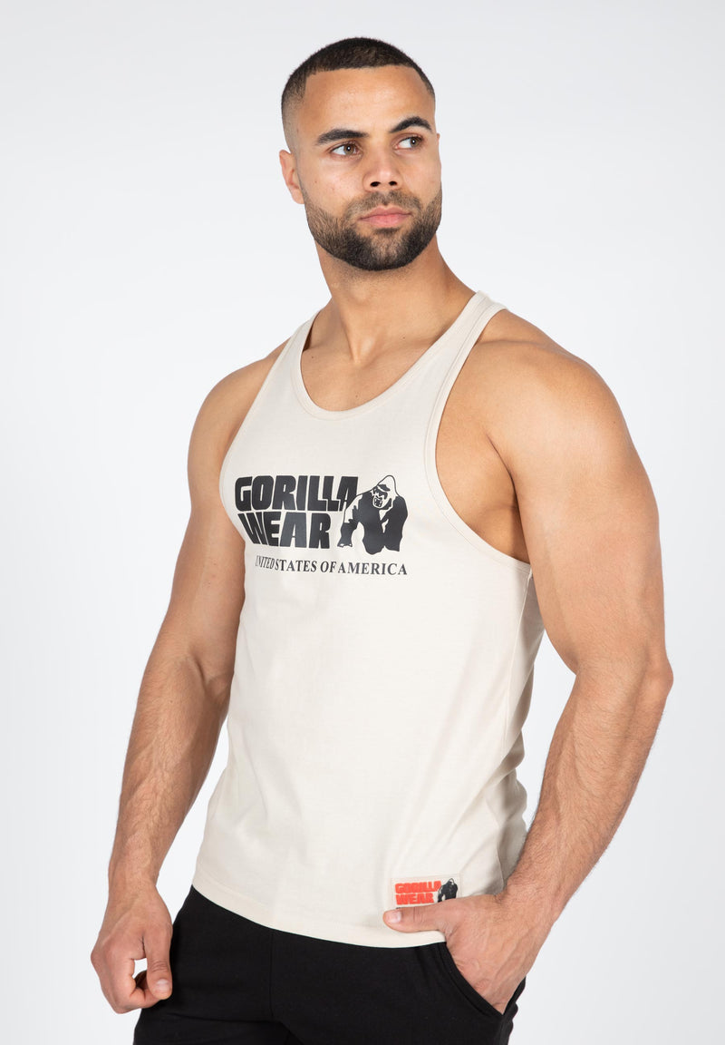 Load image into Gallery viewer, Gorilla Wear - Classic Tank Top - Beige