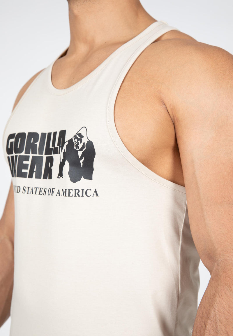Load image into Gallery viewer, Gorilla Wear - Classic Tank Top - Beige