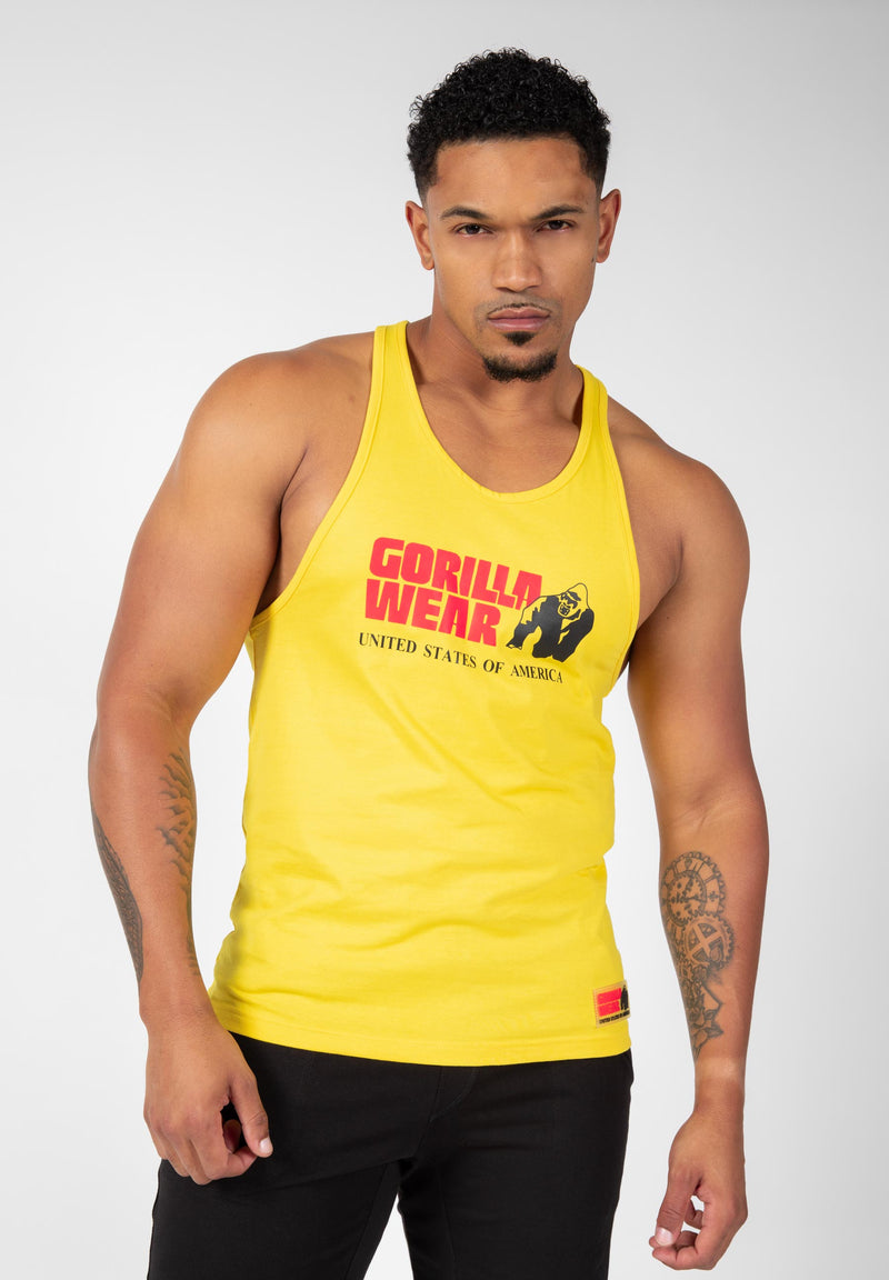 Load image into Gallery viewer, Gorilla Wear - Classic Tank Top - Yellow