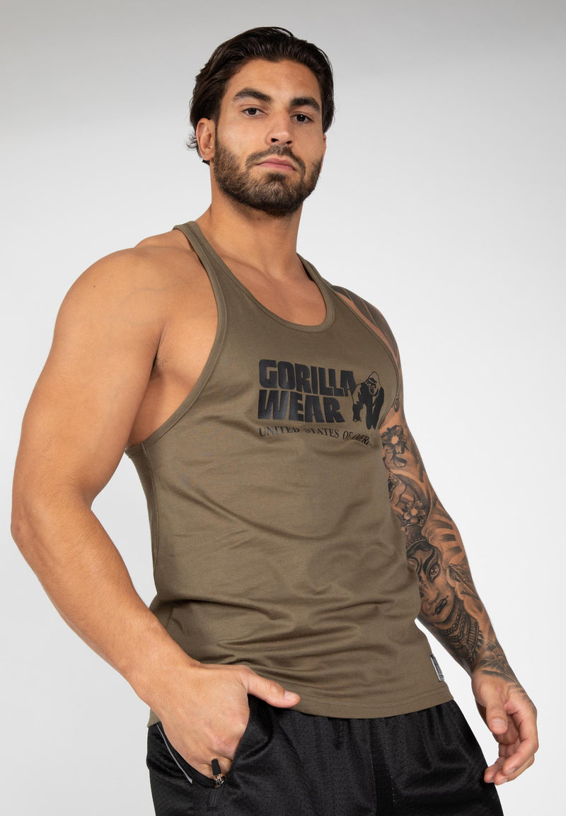 Load image into Gallery viewer, Gorilla Wear - Classic Tank Top - Army Green