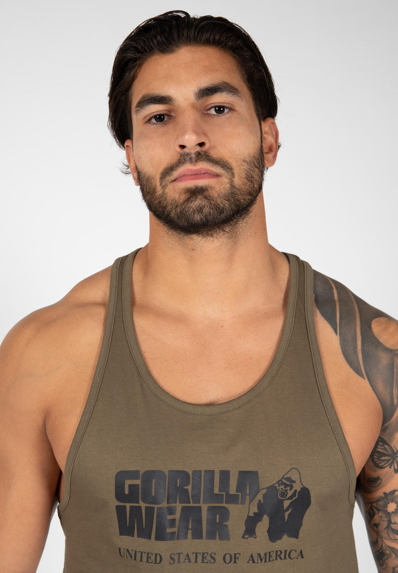 Load image into Gallery viewer, Gorilla Wear - Classic Tank Top - Army Green