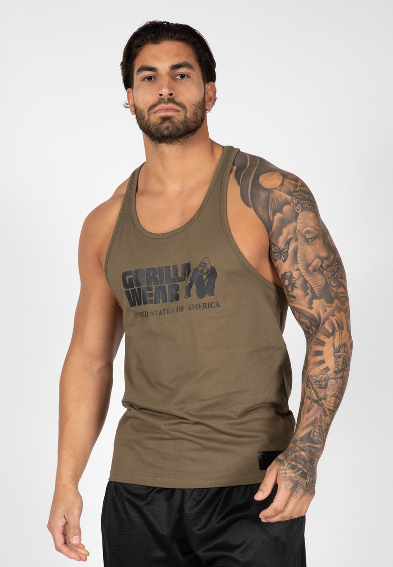 Load image into Gallery viewer, Gorilla Wear - Classic Tank Top - Army Green