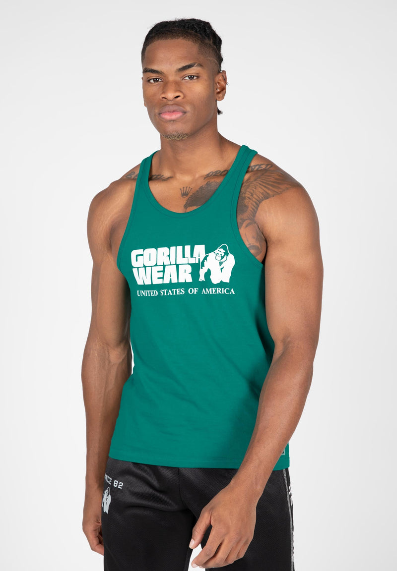 Load image into Gallery viewer, Gorilla Wear - Classic Tank Top - Teal Green