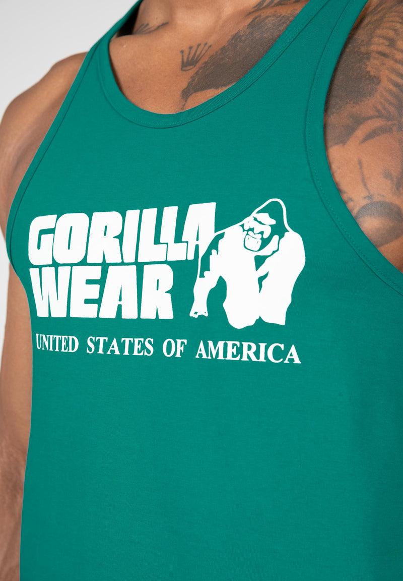 Load image into Gallery viewer, Gorilla Wear - Classic Tank Top - Teal Green
