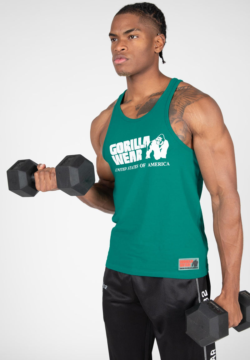 Load image into Gallery viewer, Gorilla Wear - Classic Tank Top - Teal Green