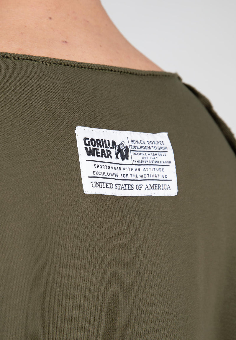 Load image into Gallery viewer, Gorilla Wear - Classic Workout Top - Army Green