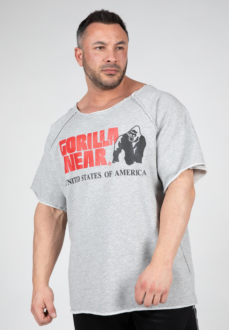 Load image into Gallery viewer, Gorilla Wear - Classic Workout Top - Gray Melange