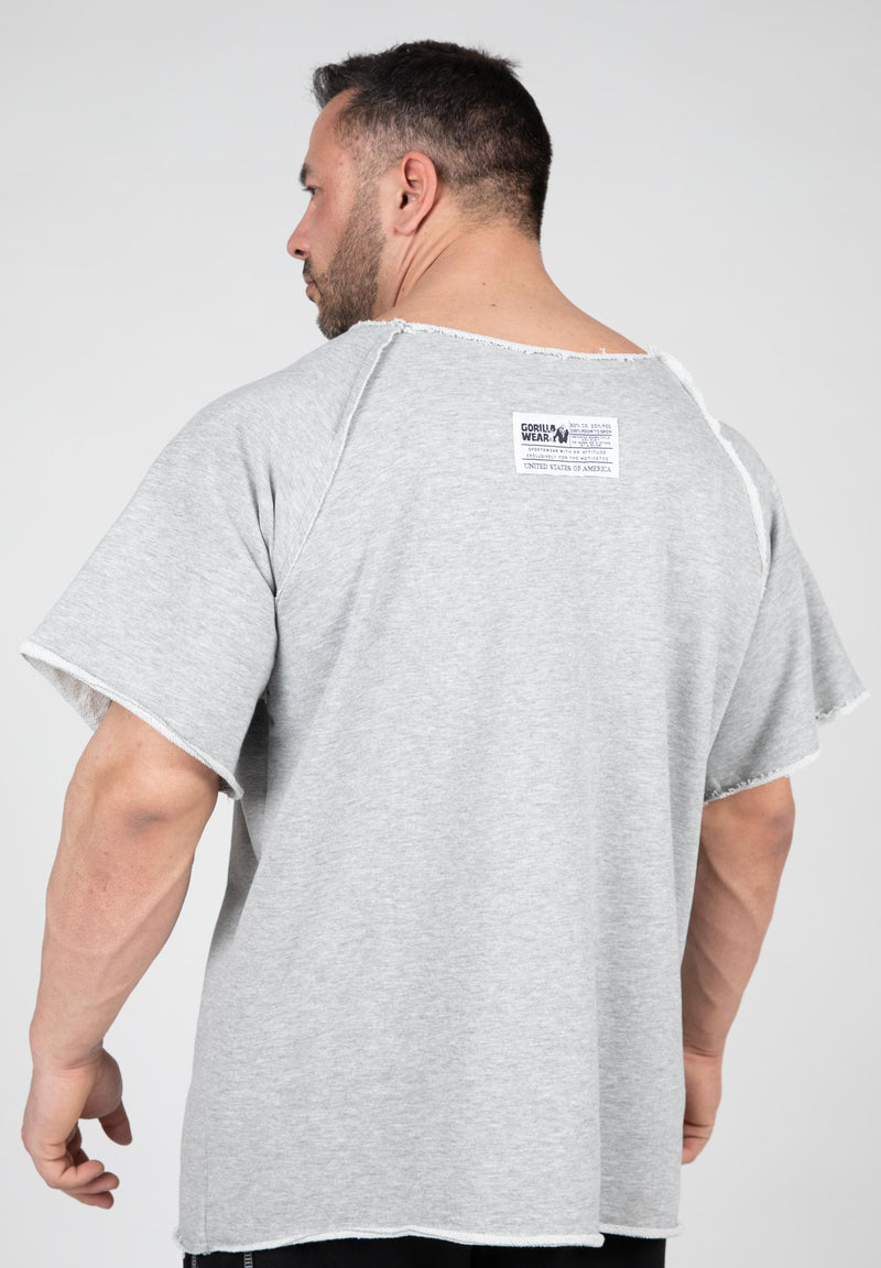 Load image into Gallery viewer, Gorilla Wear - Classic Workout Top - Gray Melange