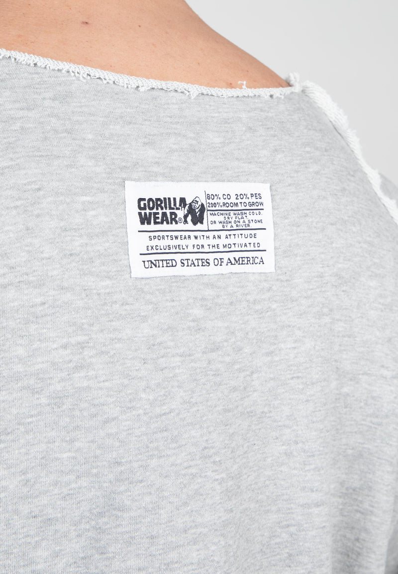 Load image into Gallery viewer, Gorilla Wear - Classic Workout Top - Gray Melange