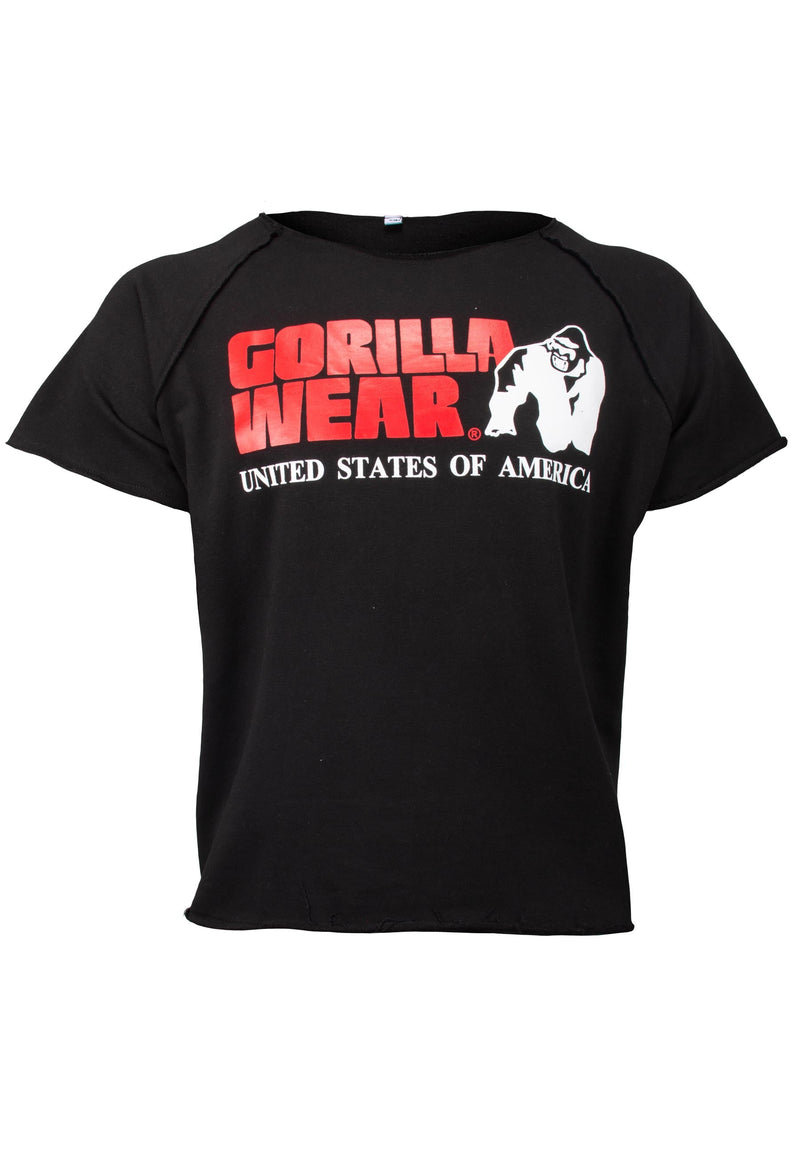 Load image into Gallery viewer, Gorilla Wear - Classic Workout Top - Black - Oversize