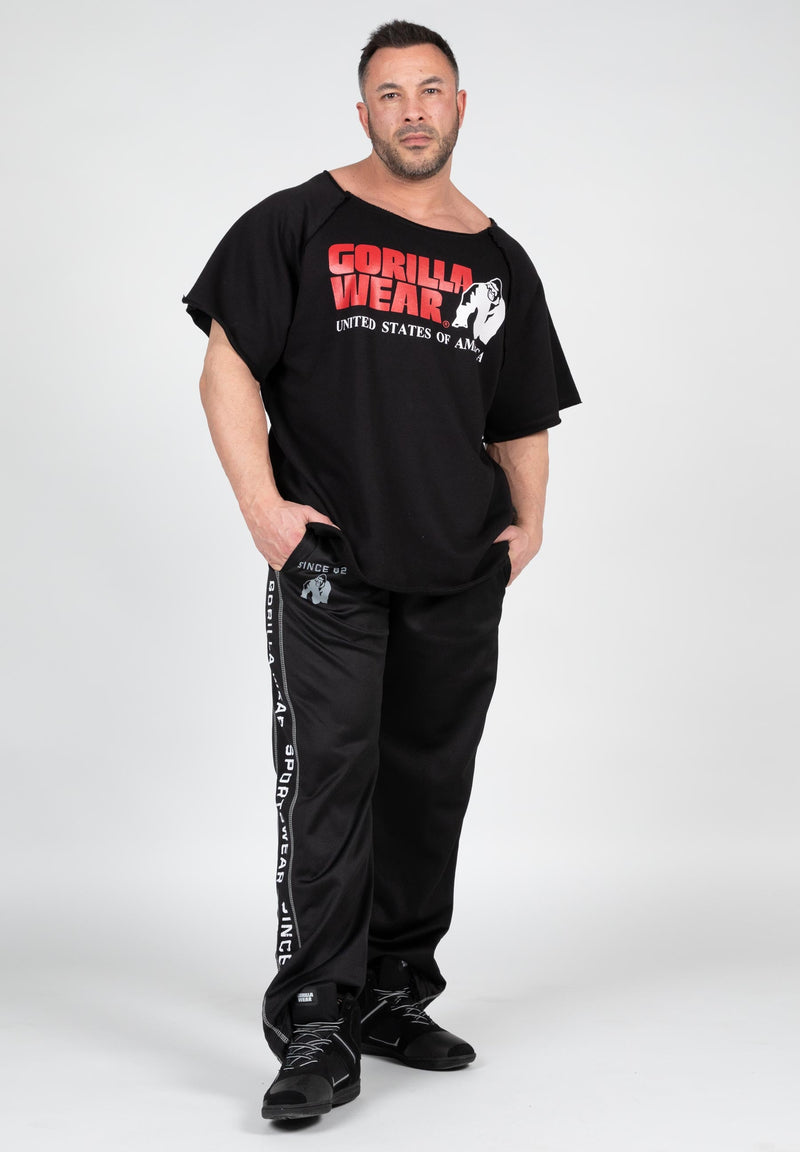 Load image into Gallery viewer, Gorilla Wear - Classic Workout Top - Black - Oversize