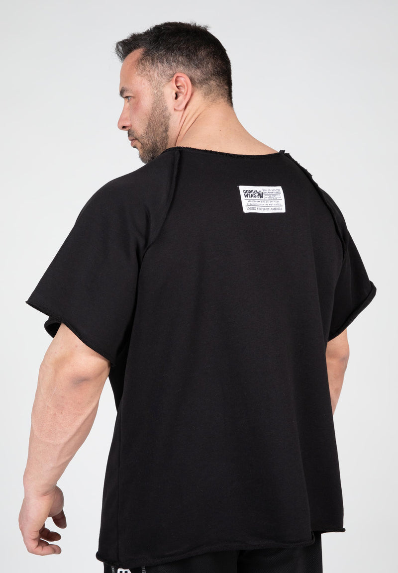 Load image into Gallery viewer, Gorilla Wear - Classic Workout Top - Black - Oversize