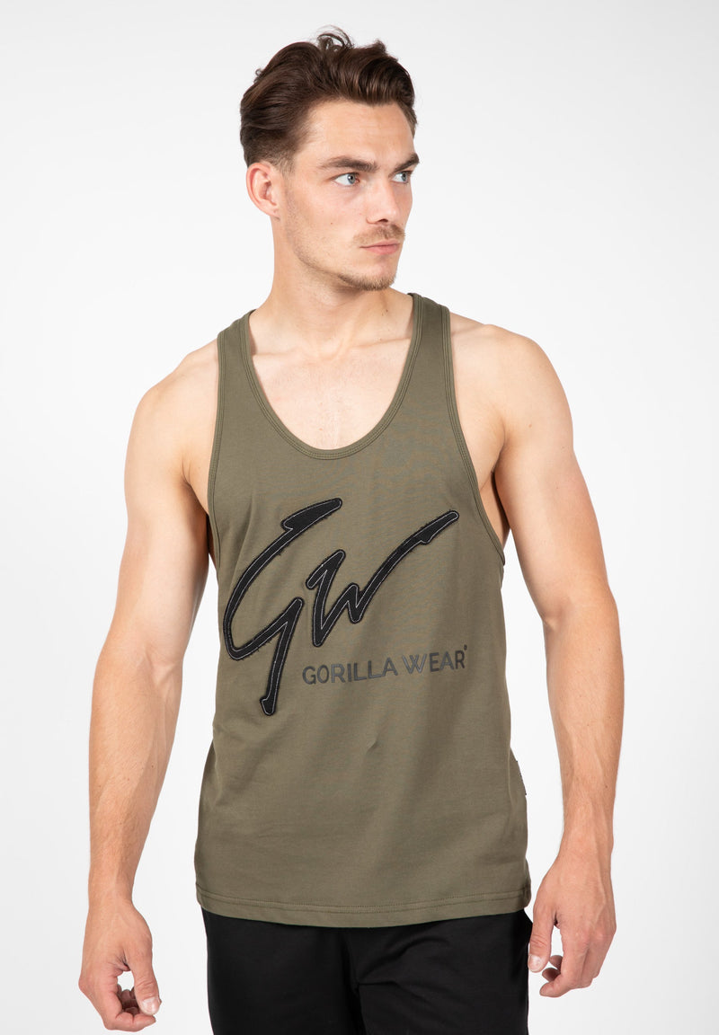 Load image into Gallery viewer, Gorilla Wear - Evansville Tank Top - Army Green