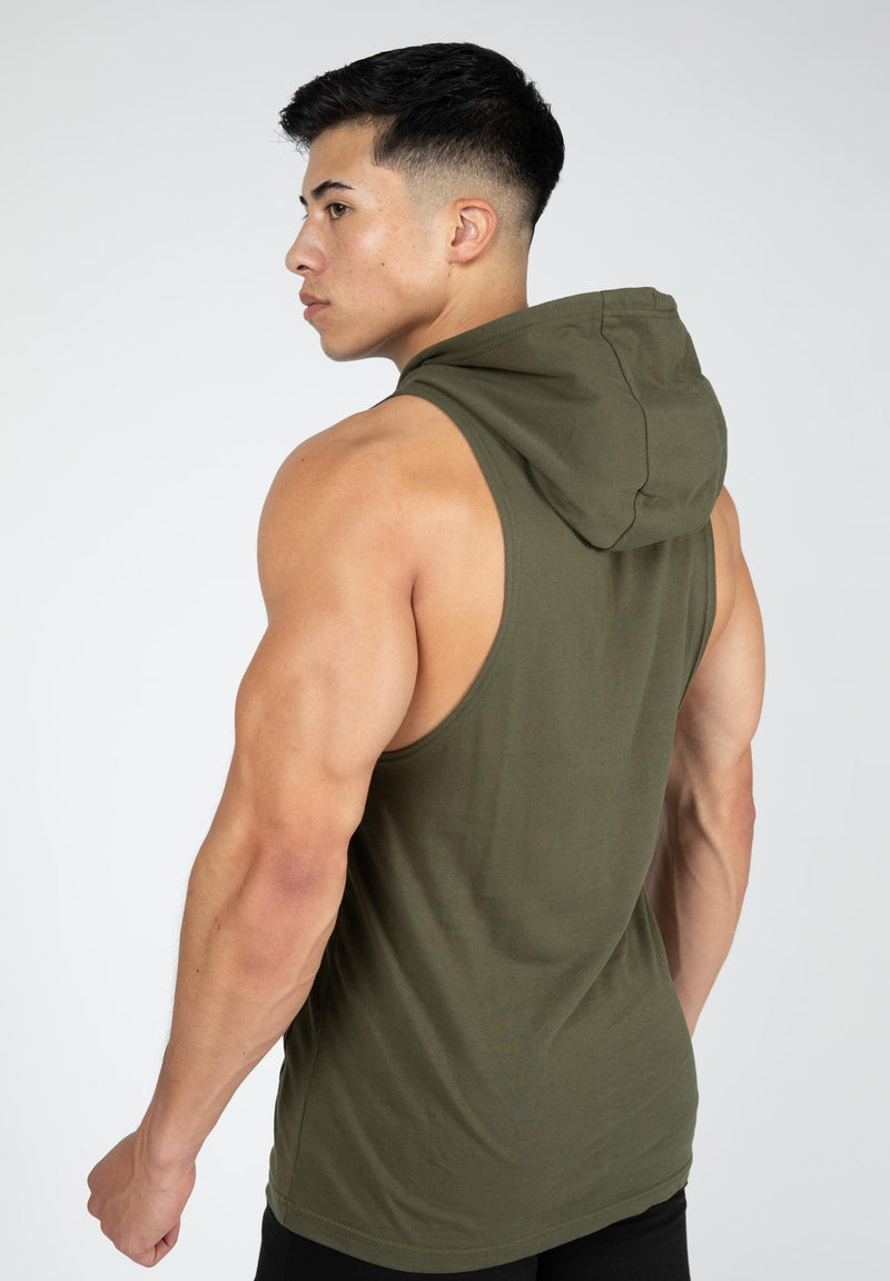 Load image into Gallery viewer, Gorilla Wear - Rogers Hooded Tank Top - Green
