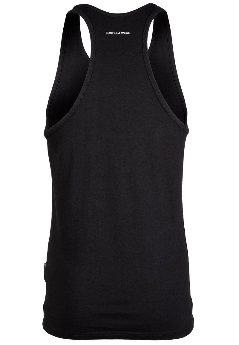 Load image into Gallery viewer, Gorilla Wear - Carter Stretch Tank Top - Black
