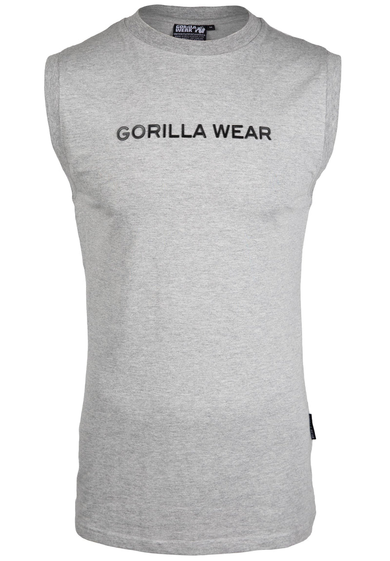 Load image into Gallery viewer, Gorilla Wear - Sorrento Sleeveless T-Shirt - Gray