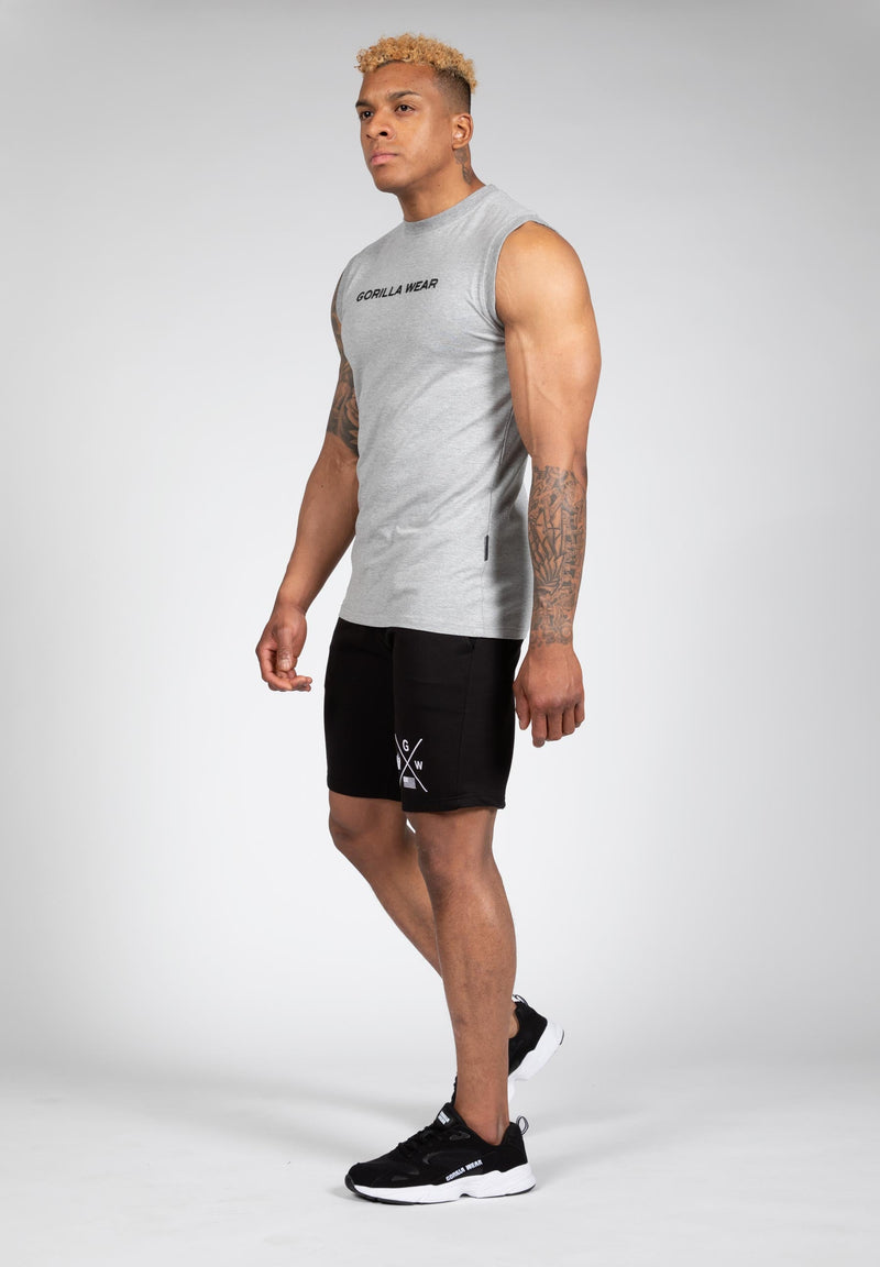 Load image into Gallery viewer, Gorilla Wear - Sorrento Sleeveless T-Shirt - Gray