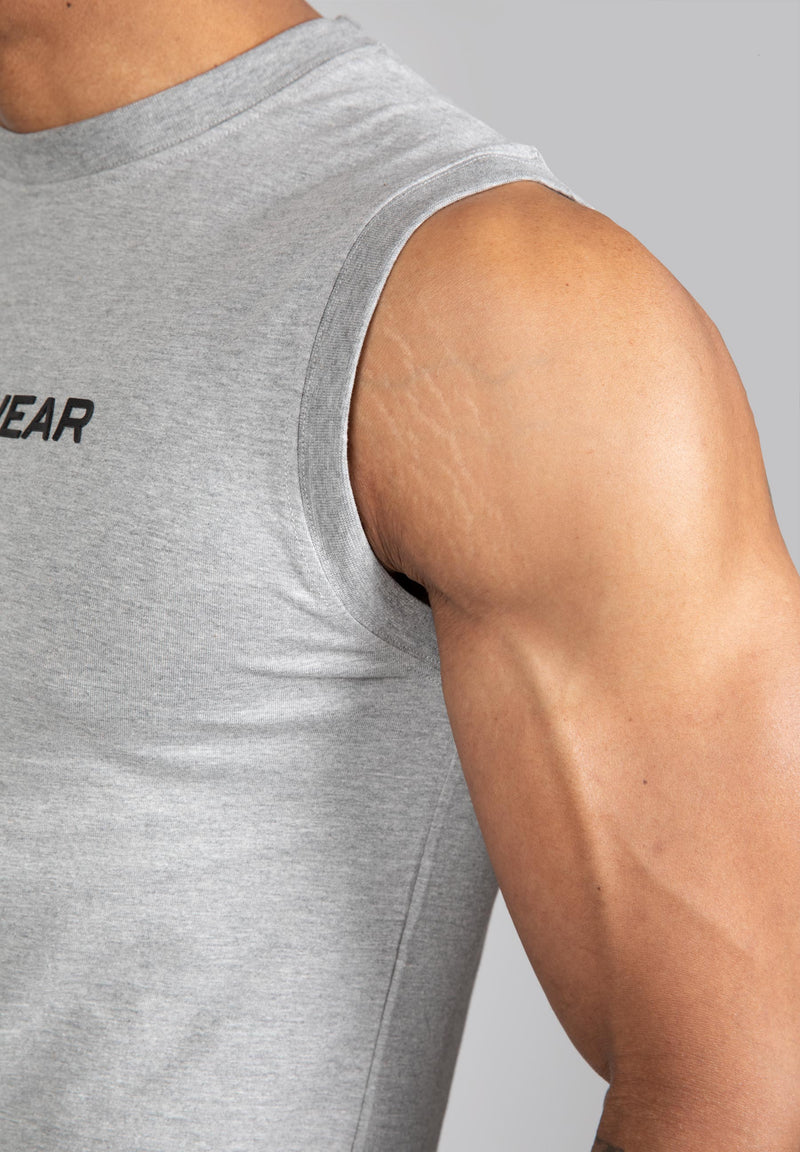 Load image into Gallery viewer, Gorilla Wear - Sorrento Sleeveless T-Shirt - Gray