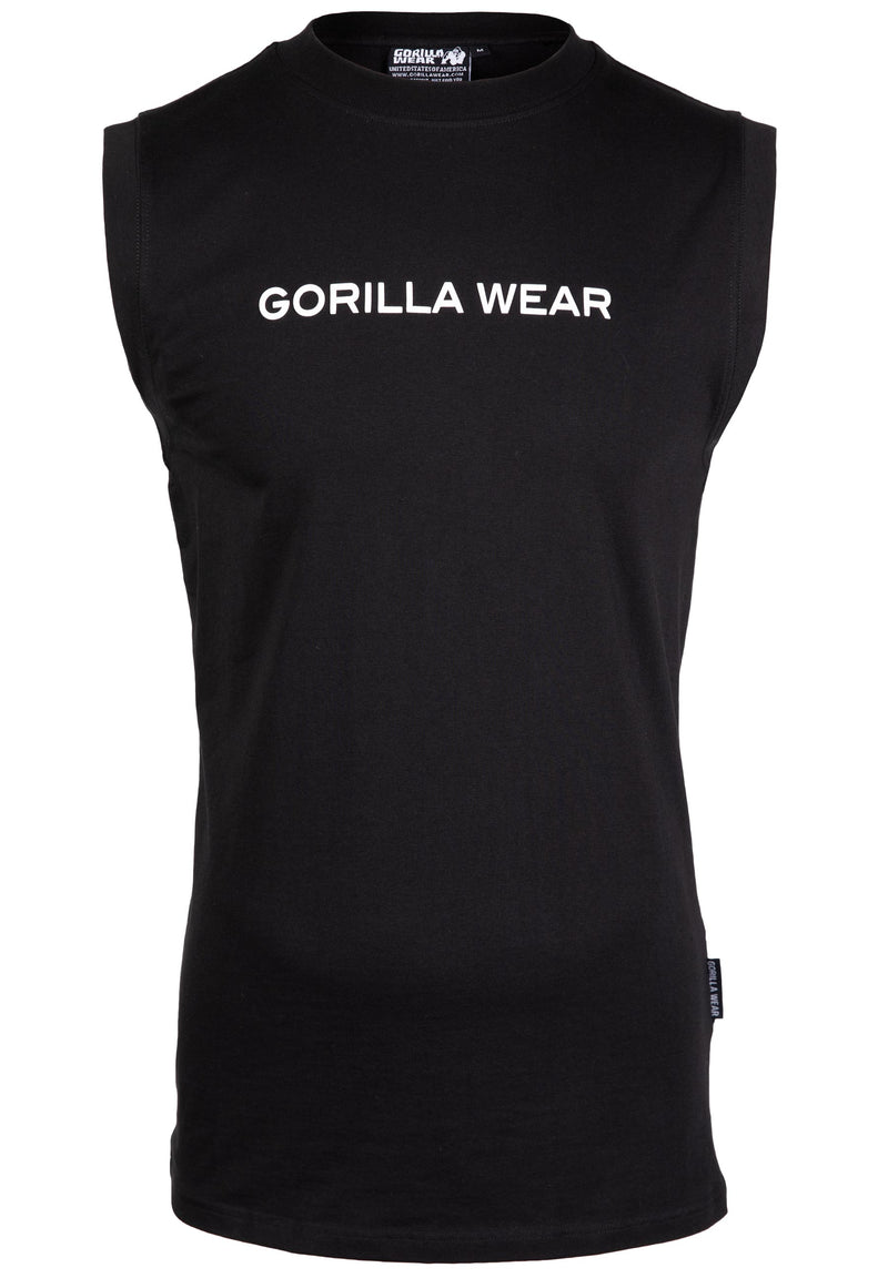 Load image into Gallery viewer, Gorilla Wear - Sorrento Sleeveless T-Shirt - Black