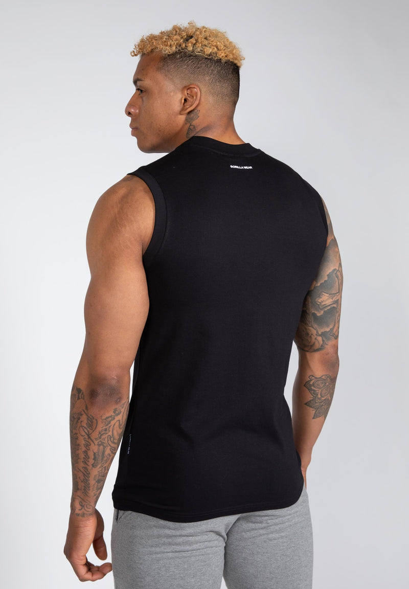 Load image into Gallery viewer, Gorilla Wear - Sorrento Sleeveless T-Shirt - Black