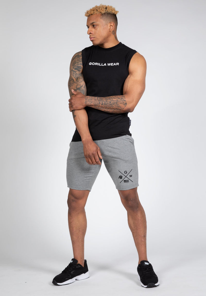 Load image into Gallery viewer, Gorilla Wear - Sorrento Sleeveless T-Shirt - Black