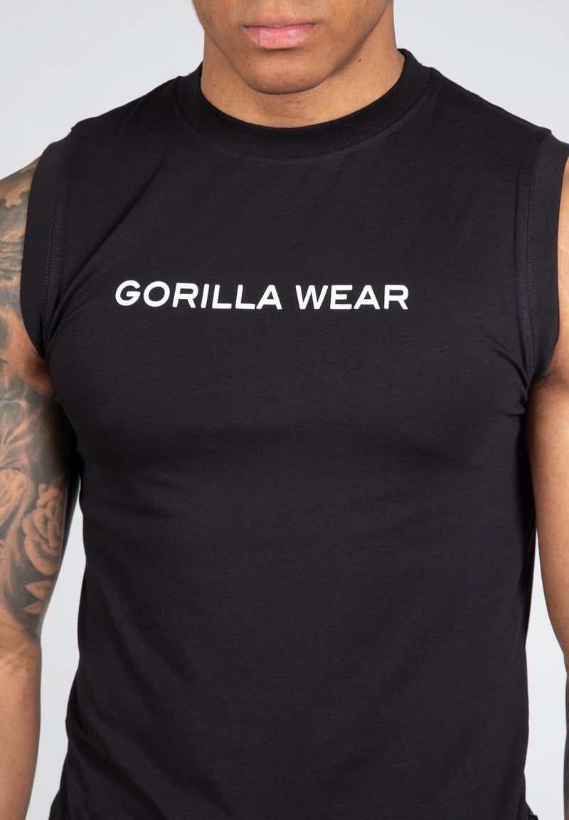 Load image into Gallery viewer, Gorilla Wear - Sorrento Sleeveless T-Shirt - Black