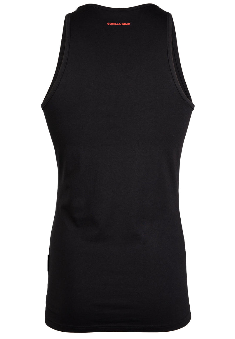 Load image into Gallery viewer, Gorilla Wear - Adams Stretch Tank Top - Black