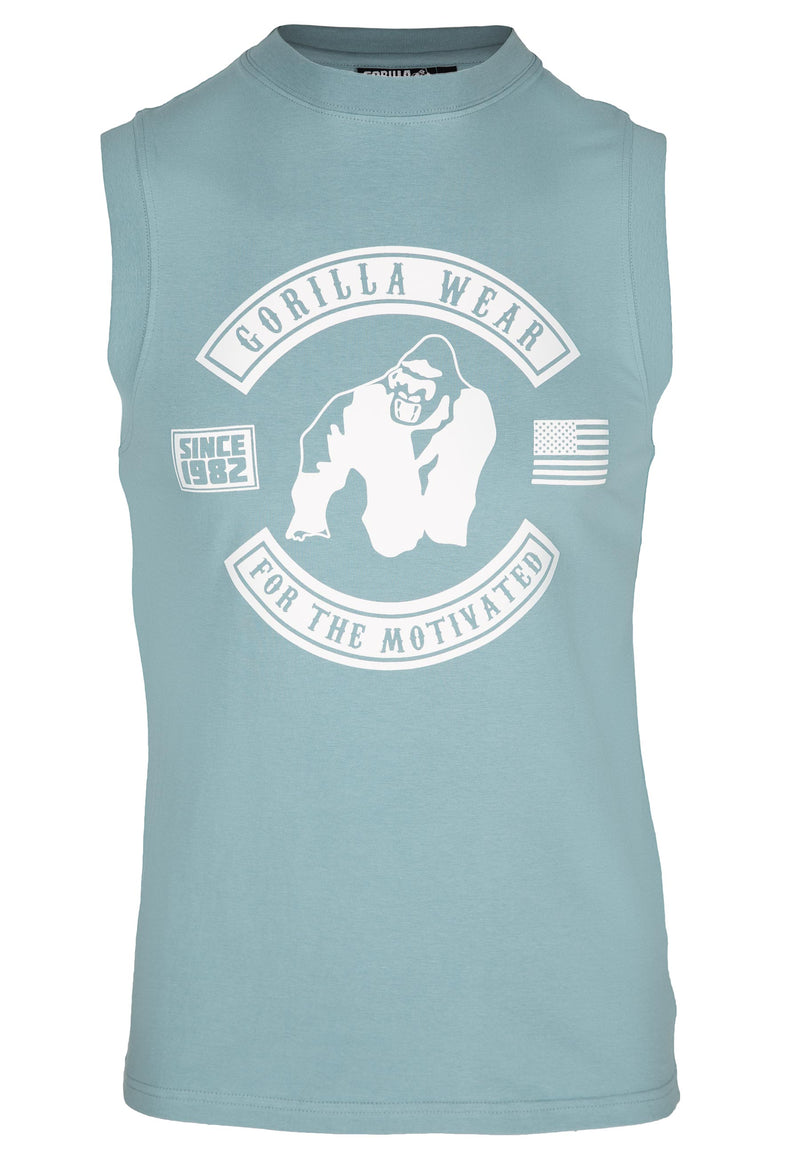 Load image into Gallery viewer, Gorilla Wear - Tulsa tank top - blue