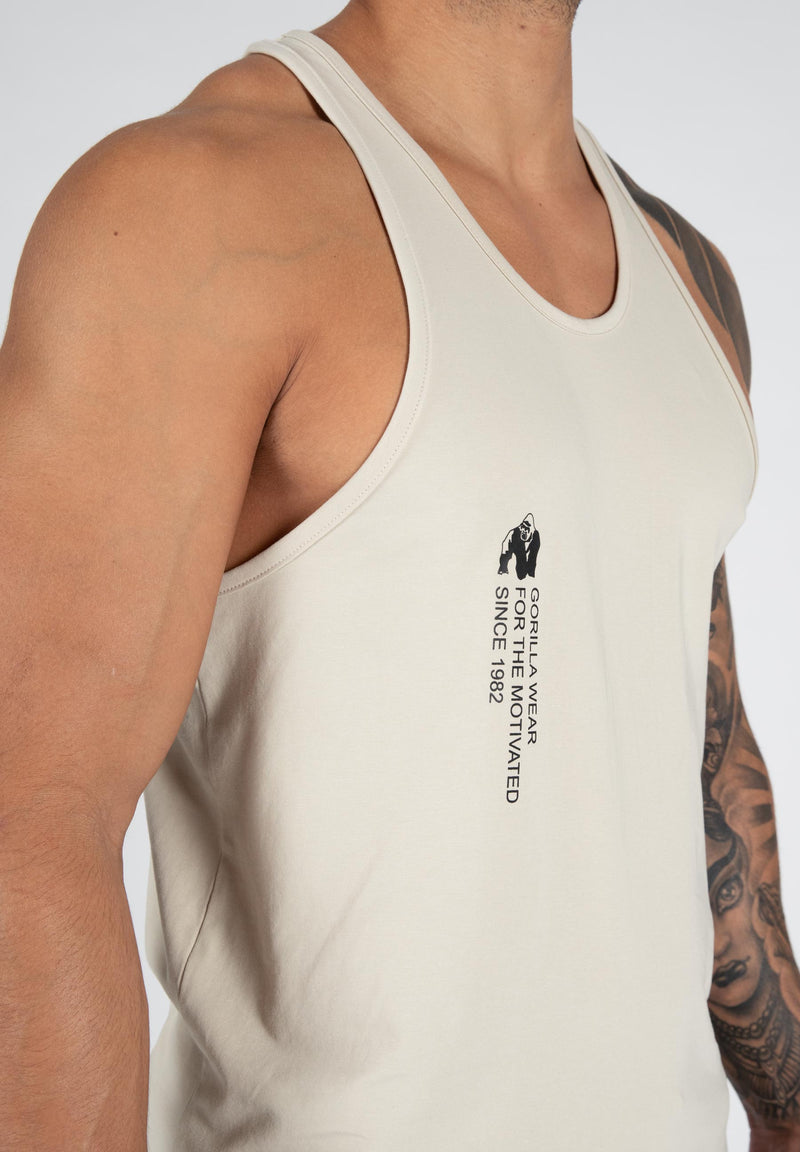 Load image into Gallery viewer, Gorilla Wear - Carrizo Tank Top - Beige