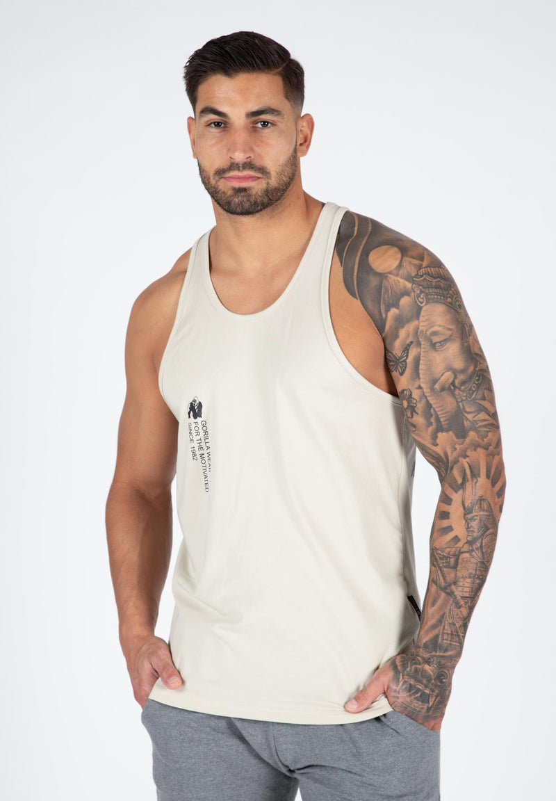 Load image into Gallery viewer, Gorilla Wear - Carrizo Tank Top - Beige