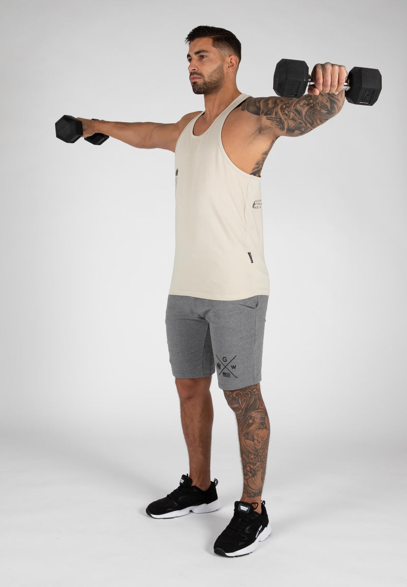 Load image into Gallery viewer, Gorilla Wear - Carrizo Tank Top - Beige