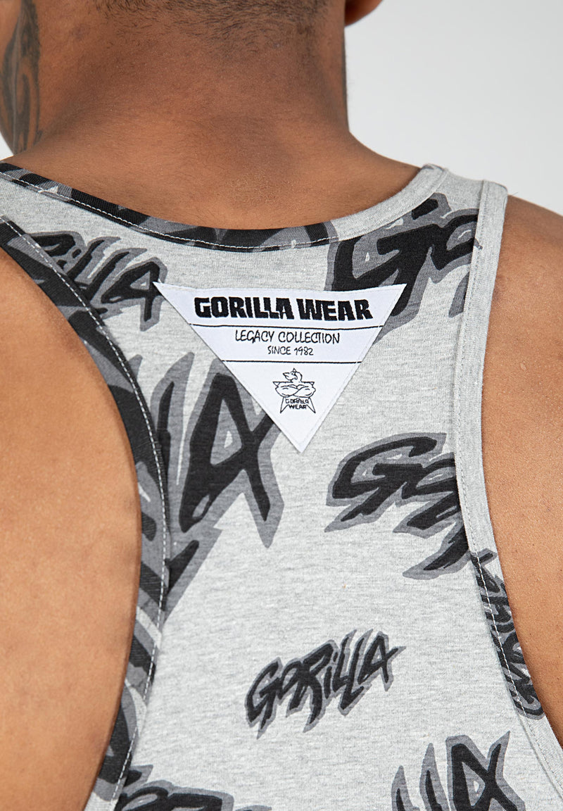 Load image into Gallery viewer, Gorilla Wear - Legacy Tank Top - Gray/Black