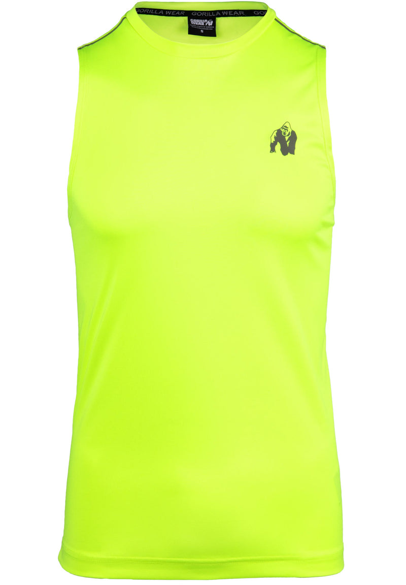 Load image into Gallery viewer, Gorilla Wear - Washington Tank Top - Neon Yellow