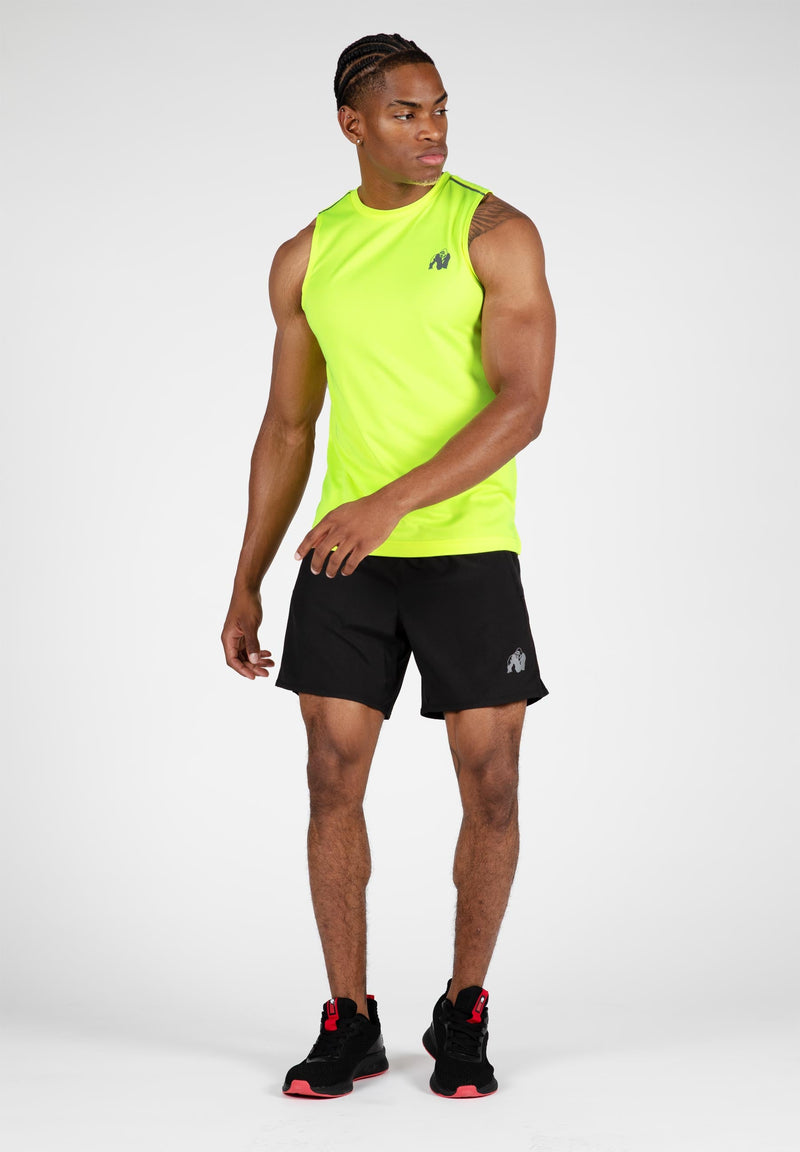 Load image into Gallery viewer, Gorilla Wear - Washington Tank Top - Neon Yellow